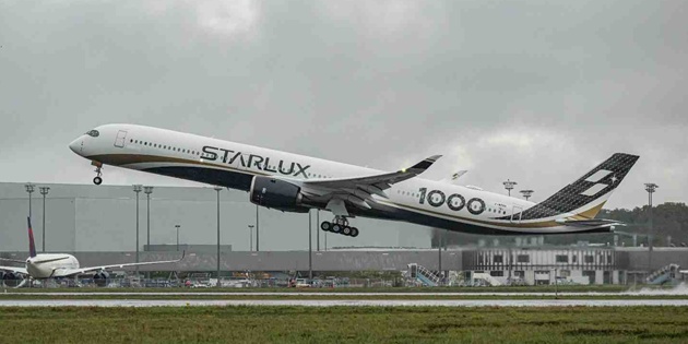 STARLUX, İlk Airbus A350-1000’i Teslim Aldı
